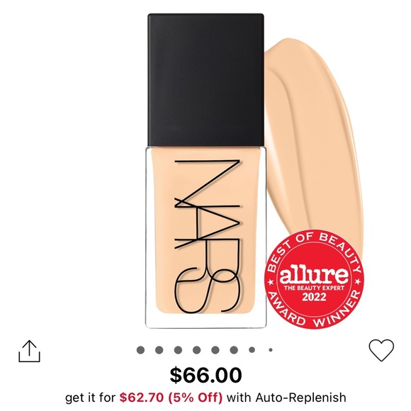 NARS Light Reflecting Advanced Skincare Foundation - Picture 5 of 5